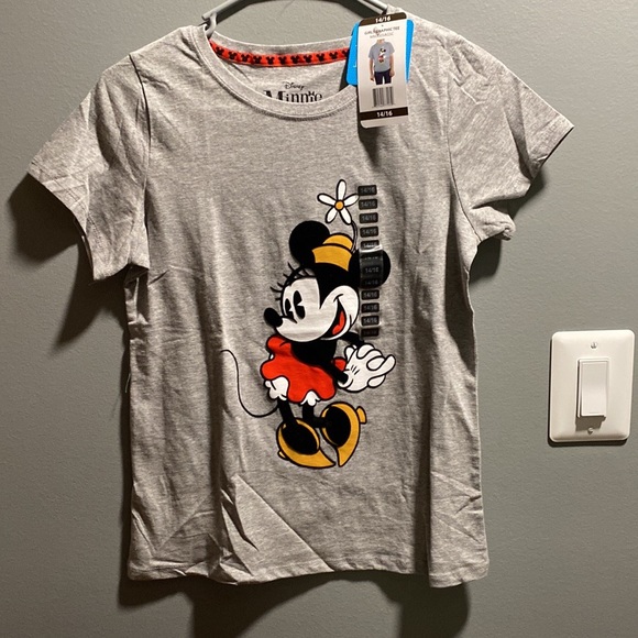 Disney Other - BRAND NEW GIRLS TEE SHIRT MINNIE MOUSE SIZE 14-16! NWT. SMOKE FREE HOME!